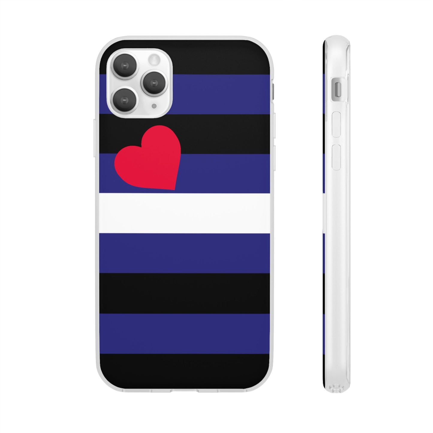 Leather Pride Flag iPhone Flexi Case - Multiple Generations