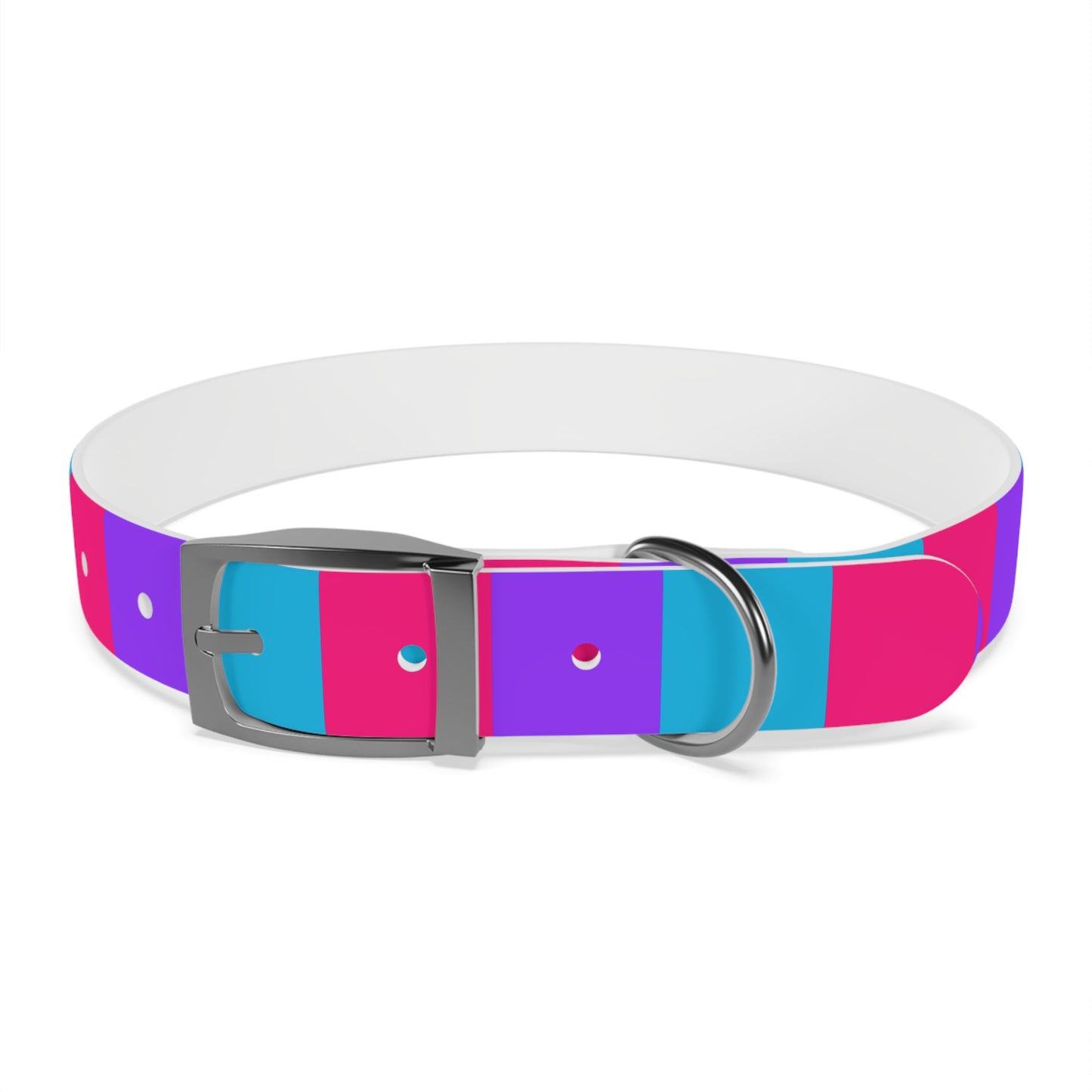 Androgyne Pride Flag Dog Collar