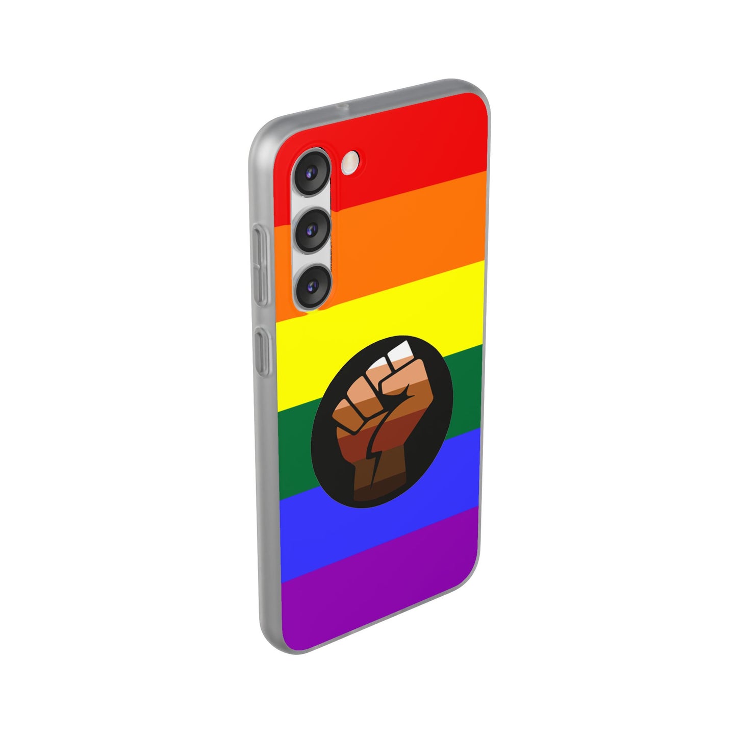 QPOC Pride Flag Samsung Flexi Case - Multiple Generations
