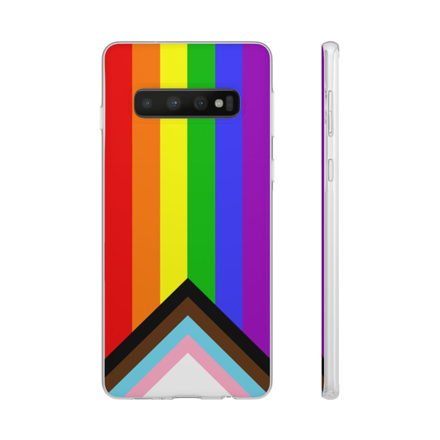 Progress Pride Flag Samsung Flexi Case - Multiple Generations