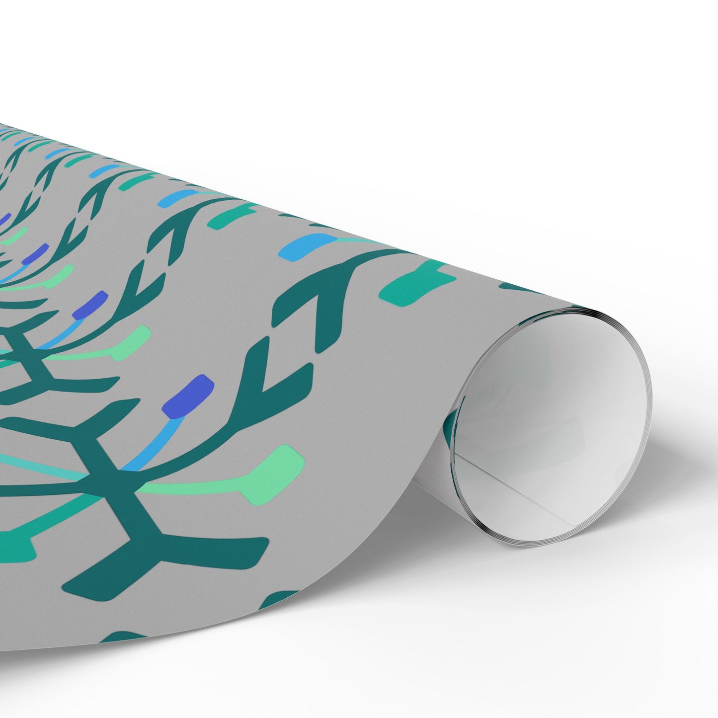 MLM Pride Flag Snowflake Wrapping Paper - Multiple Sizes/Finishes