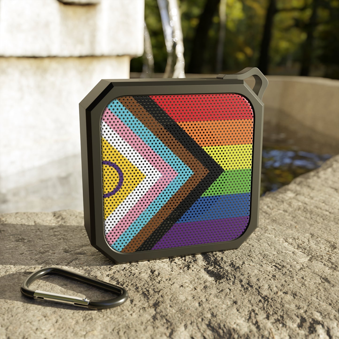 Inclusive Progress Pride Flag Bluetooth Speaker