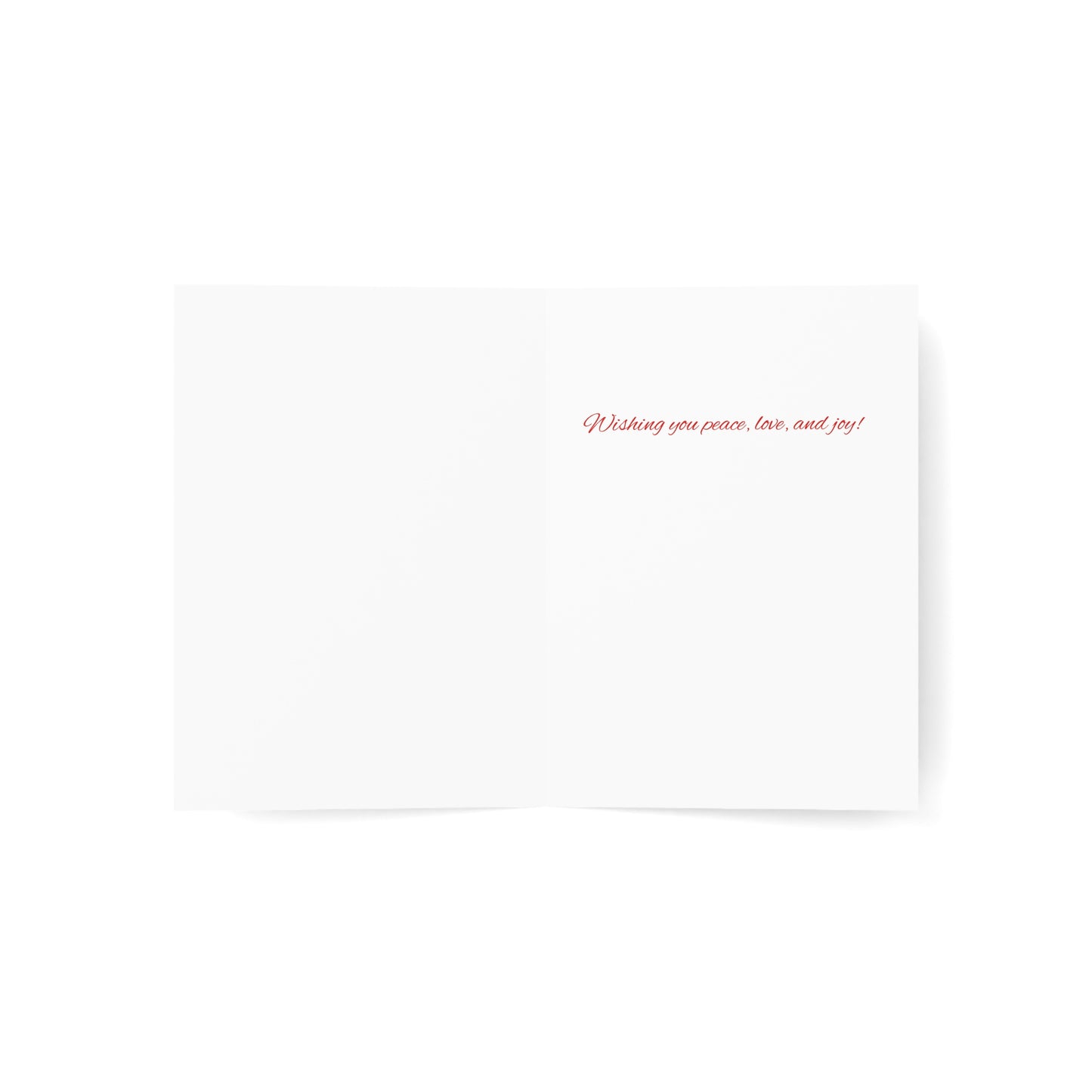 Leather Pride Flag Snowflake Greeting Cards