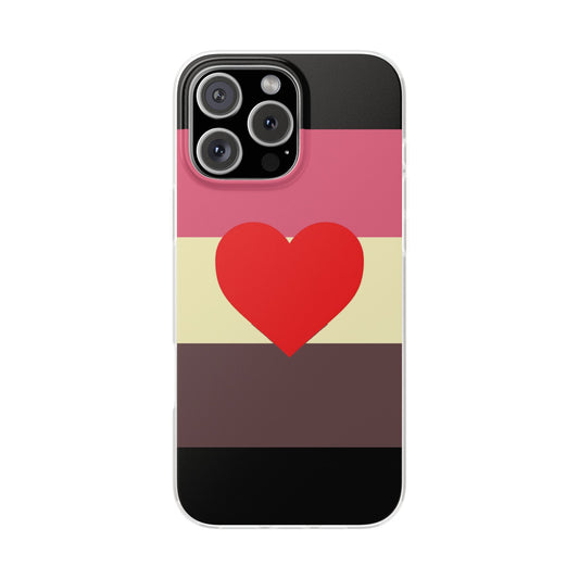 Fat Fetish Pride Flag iPhone Flexi Case - Multiple Generations