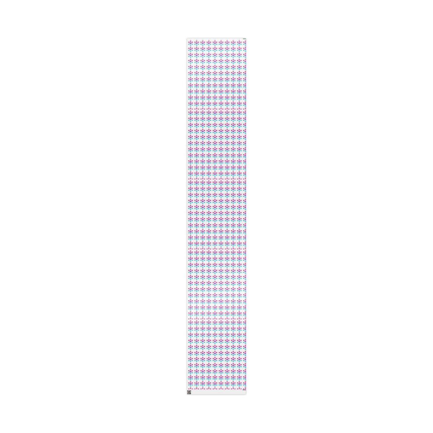 Androgyne Pride Flag Snowflake Wrapping Paper - Multiple Sizes/Finishes