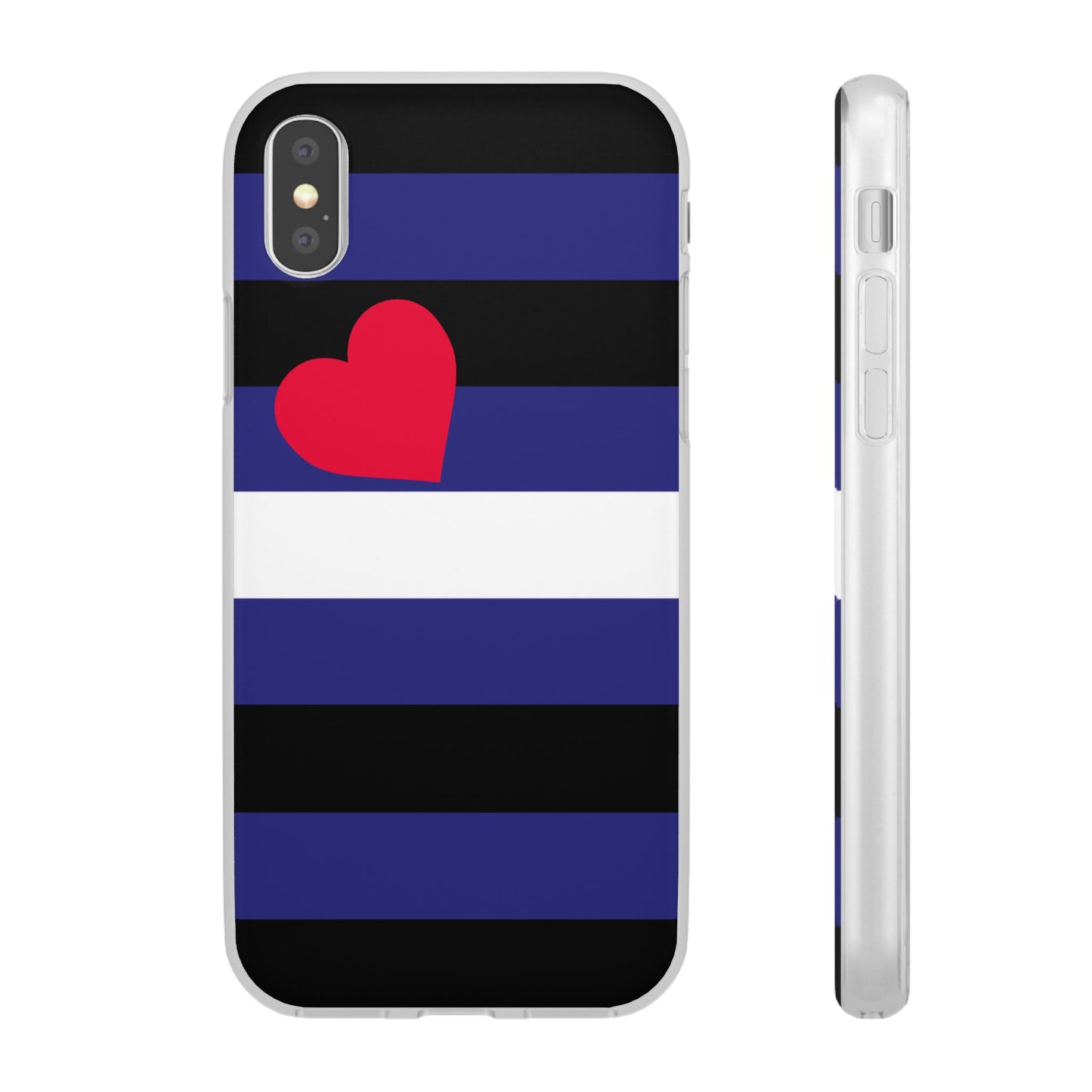 Leather Pride Flag iPhone Flexi Case - Multiple Generations