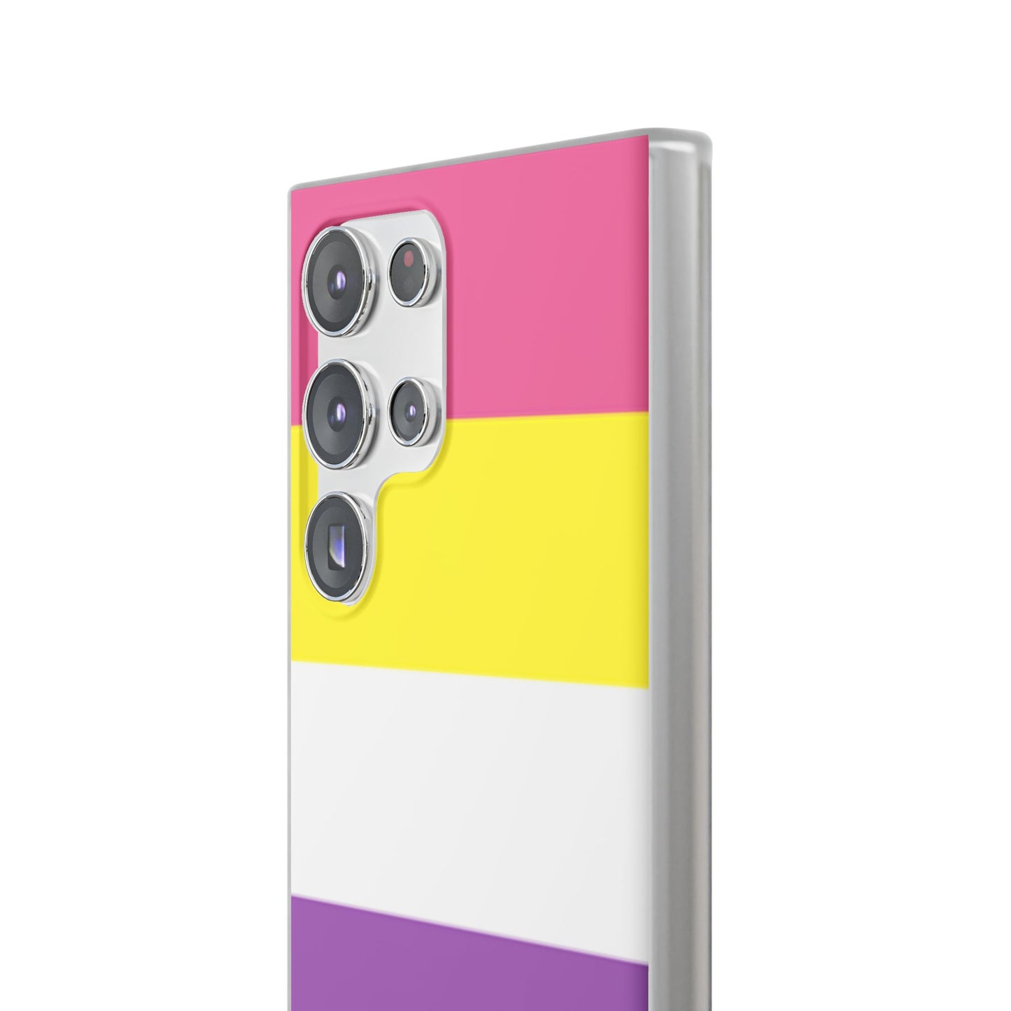 Bigender Pride Flag Samsung Flexi Case - Multiple Generations