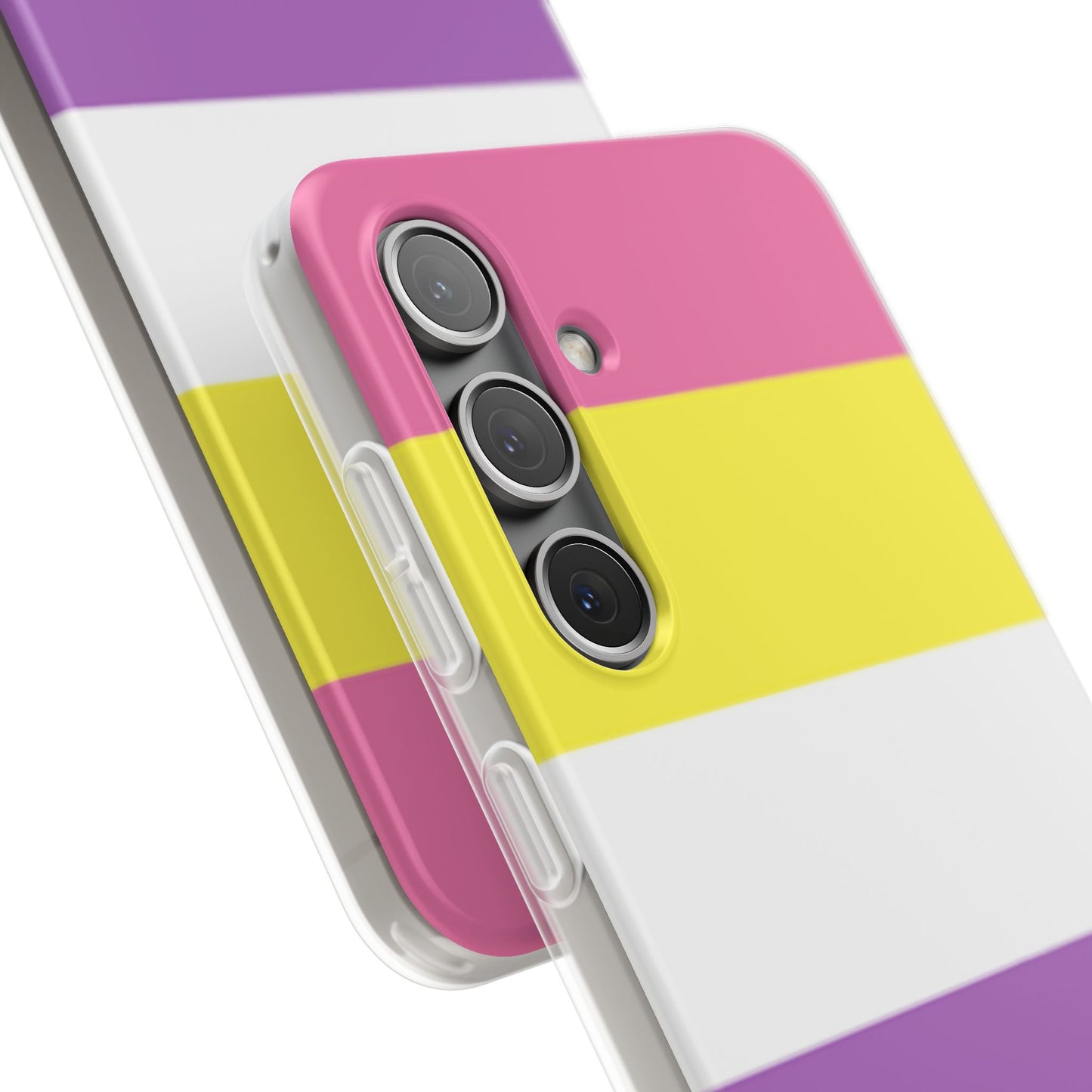 Bigender Pride Flag Samsung Flexi Case - Multiple Generations
