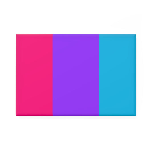 Androgyne Pride Flag Rectangle Magnet