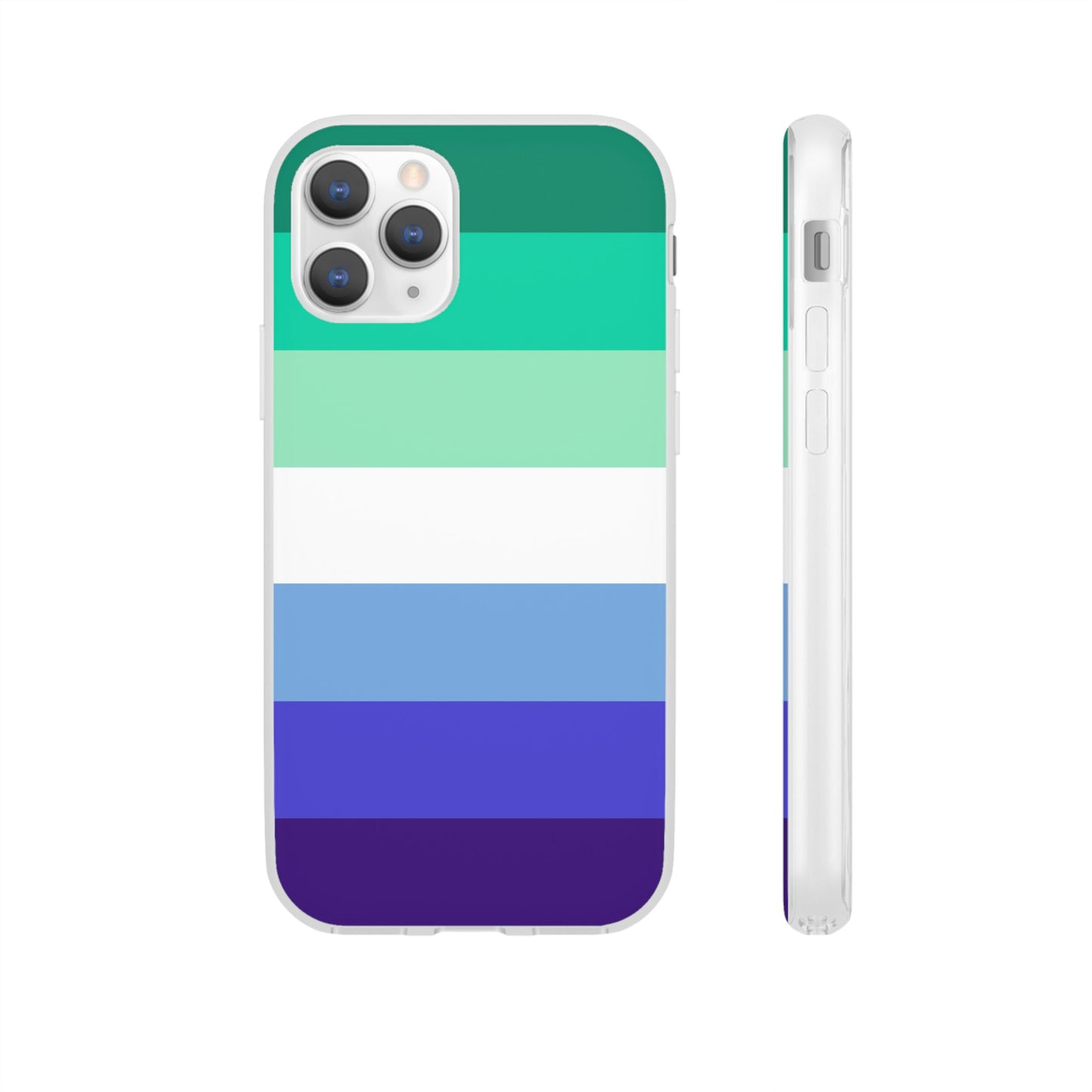MLM Pride Flag iPhone Flexi Case - Multiple Generations