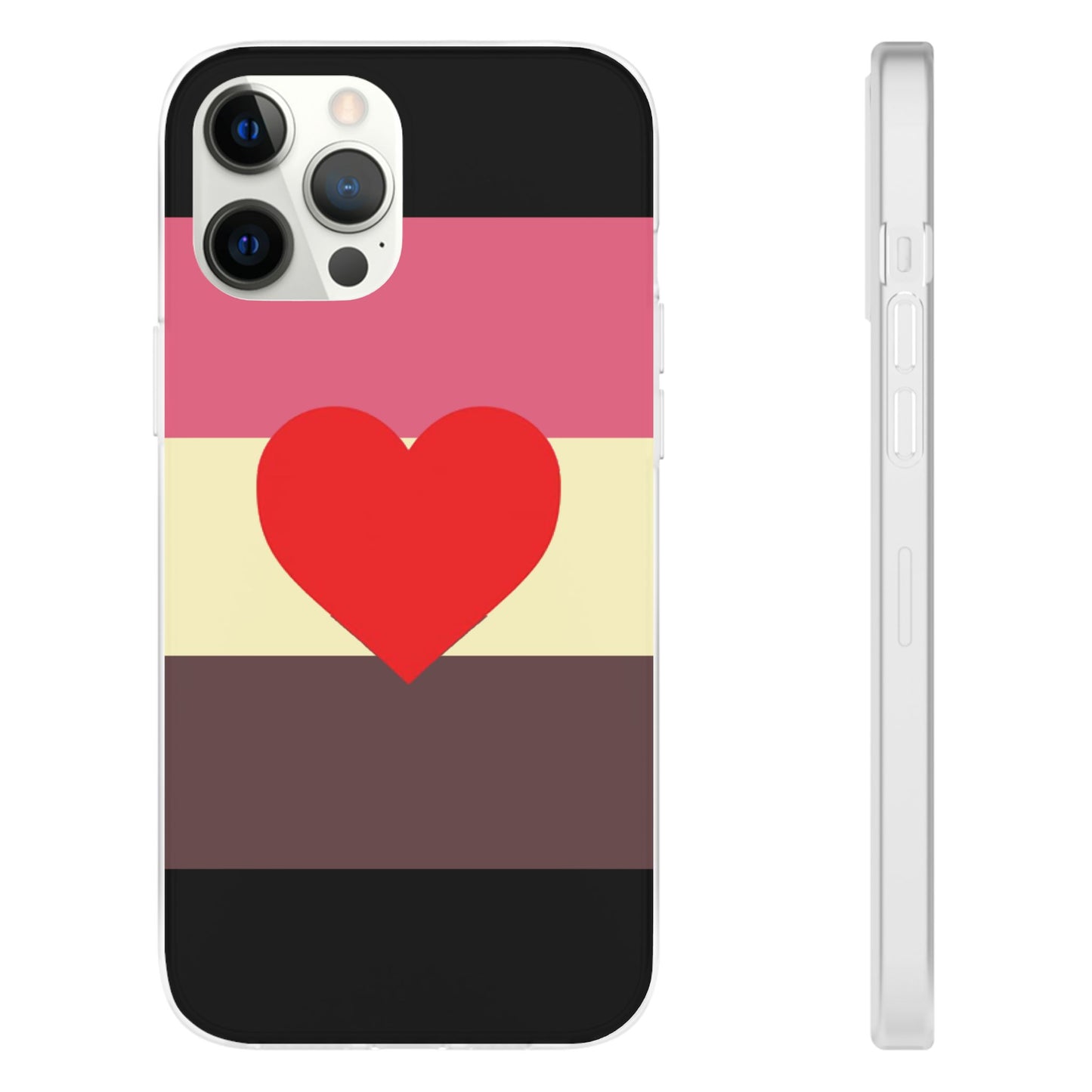 Fat Fetish Pride Flag iPhone Flexi Case - Multiple Generations