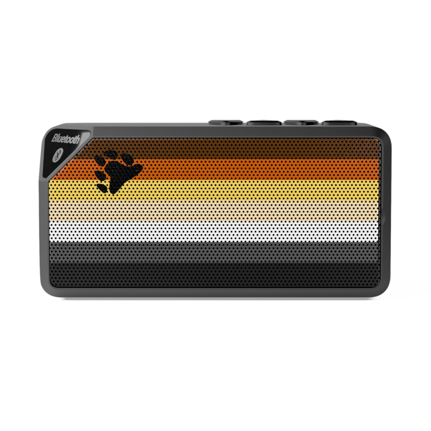 Bear Pride Flag Bluetooth Speaker