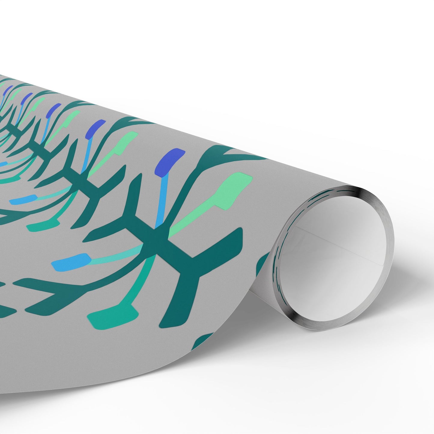MLM Pride Flag Snowflake Wrapping Paper - Multiple Sizes/Finishes