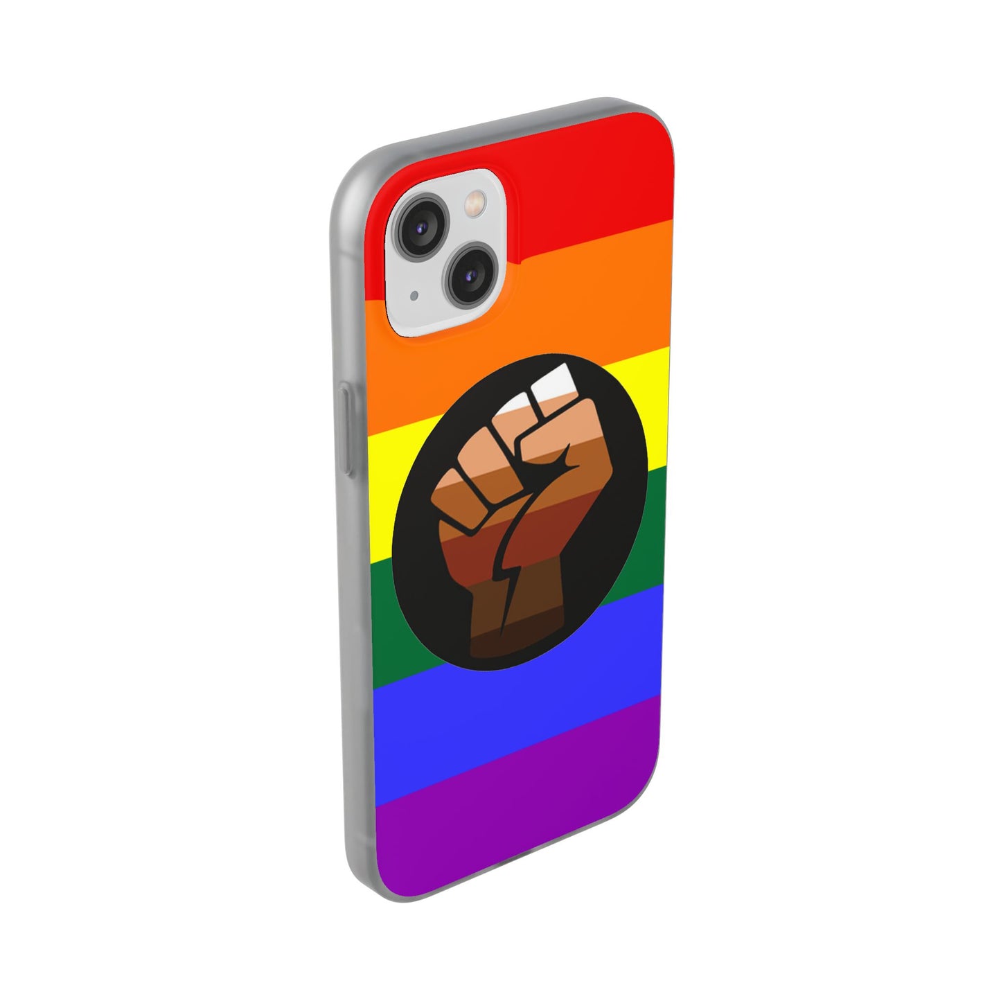 QPOC Pride Flag iPhone Flexi Case - Multiple Generations