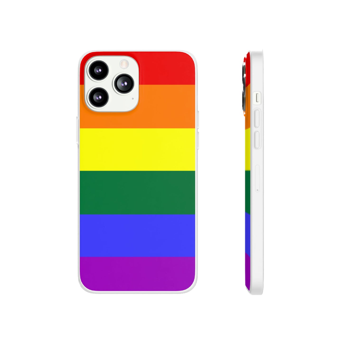 Rainbow Pride Flag iPhone Flexi Case - Multiple Generations