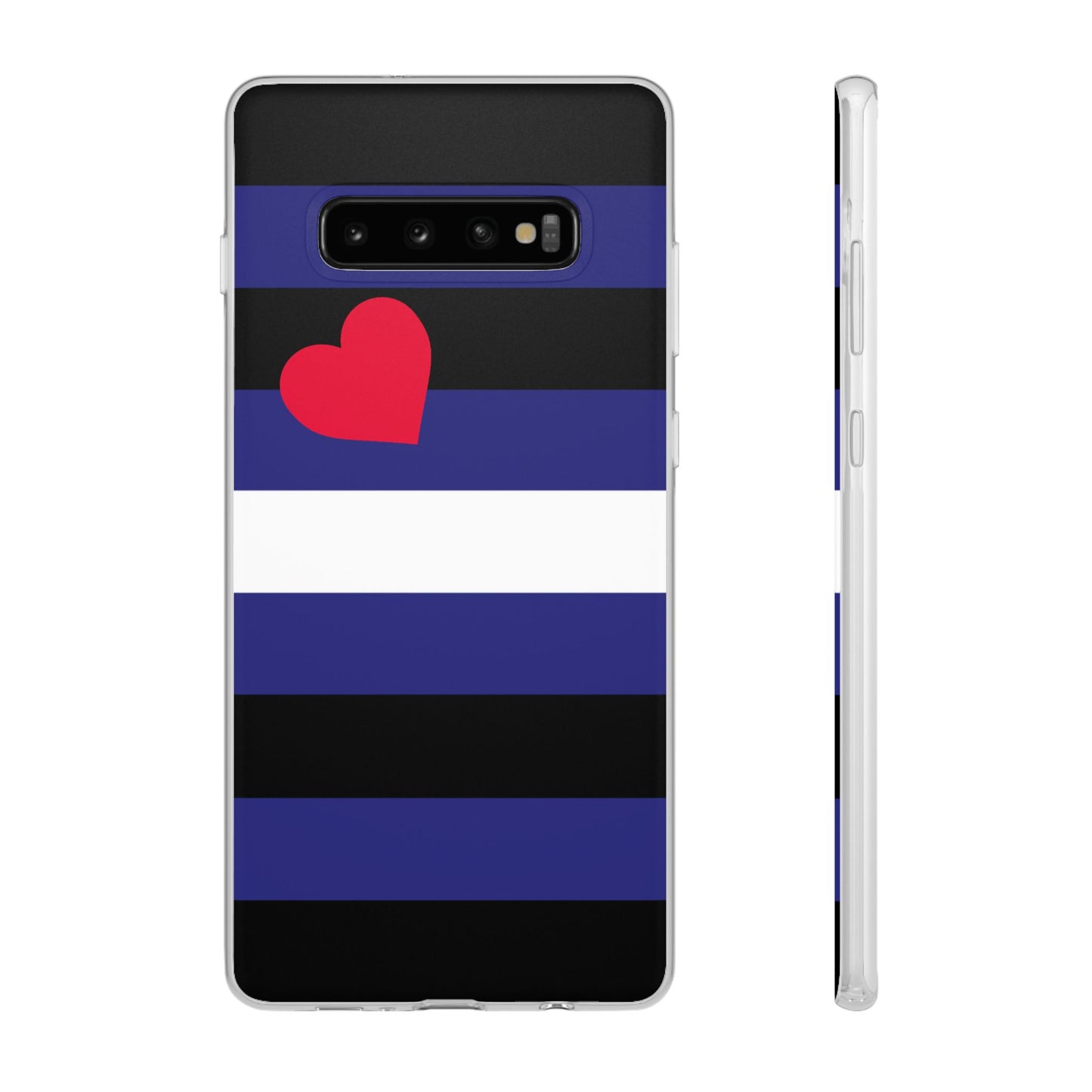 Leather Pride Flag Samsung Flexi Case - Multiple Generations