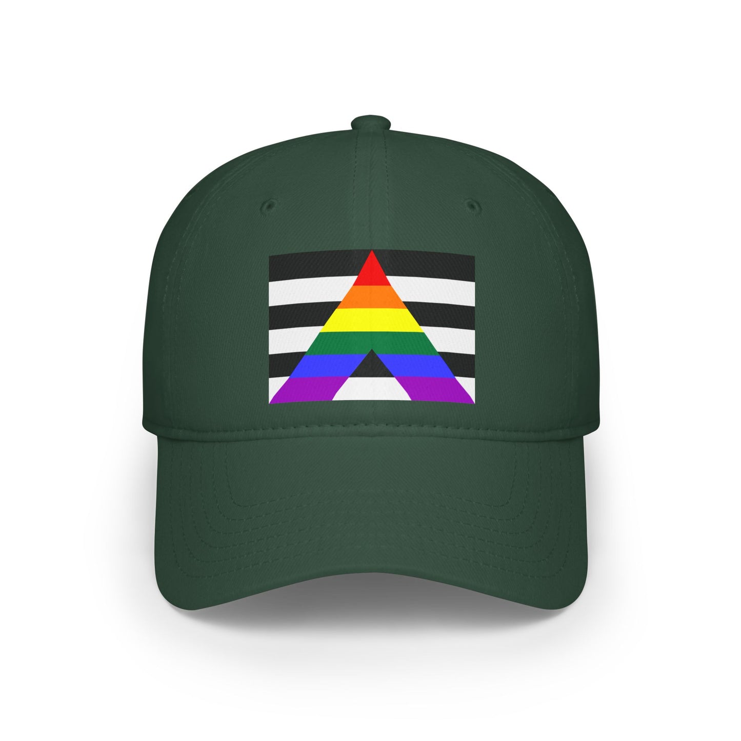 Straight Ally Pride Flag Low Profile Baseball Cap