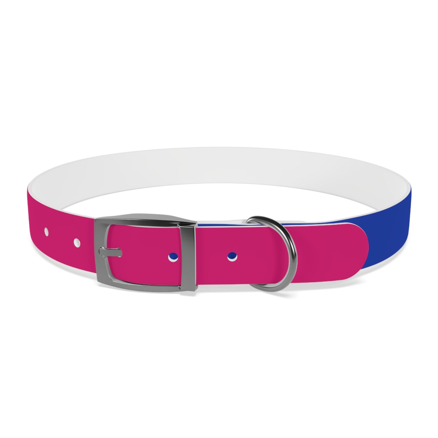 Bisexual Pride Flag Dog Collar