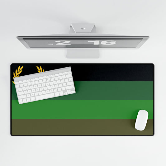 Military Fetish Pride Flag Desk Mat