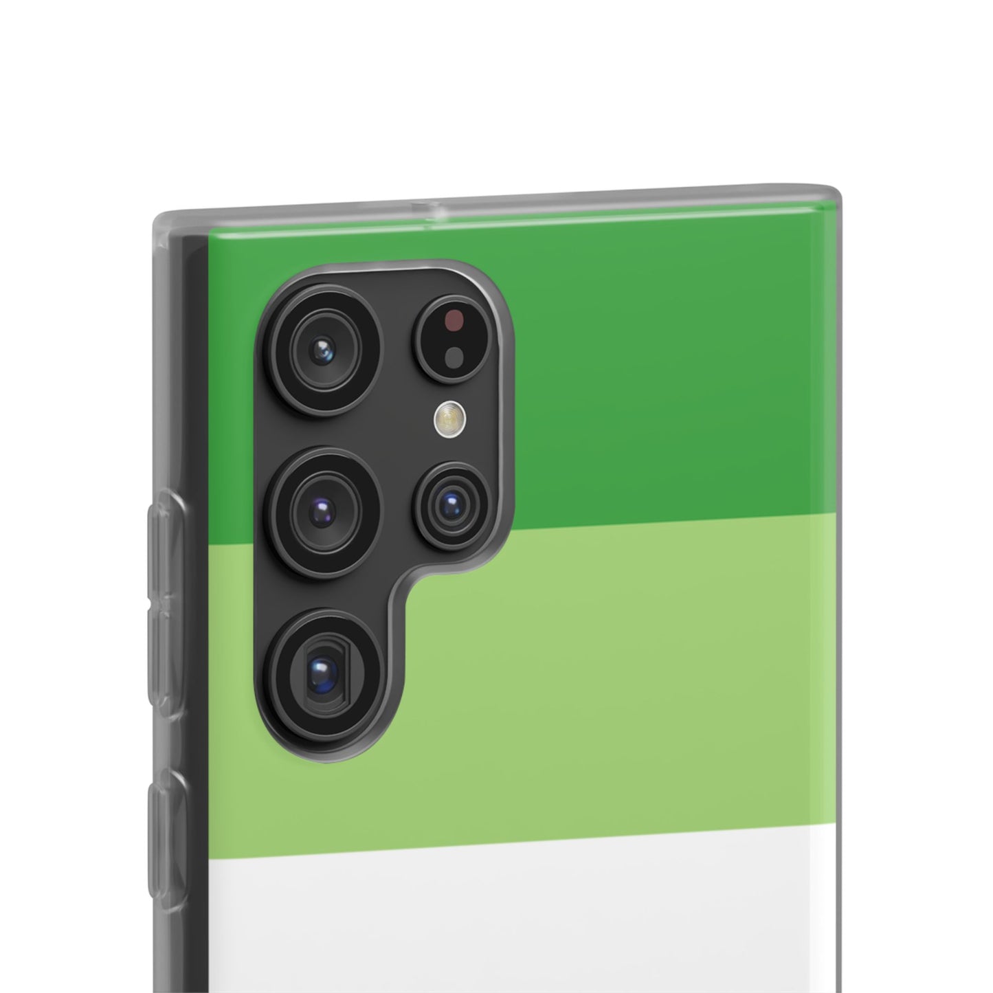 Aromantic Pride Flag Samsung Flexi Case - Multiple Generations