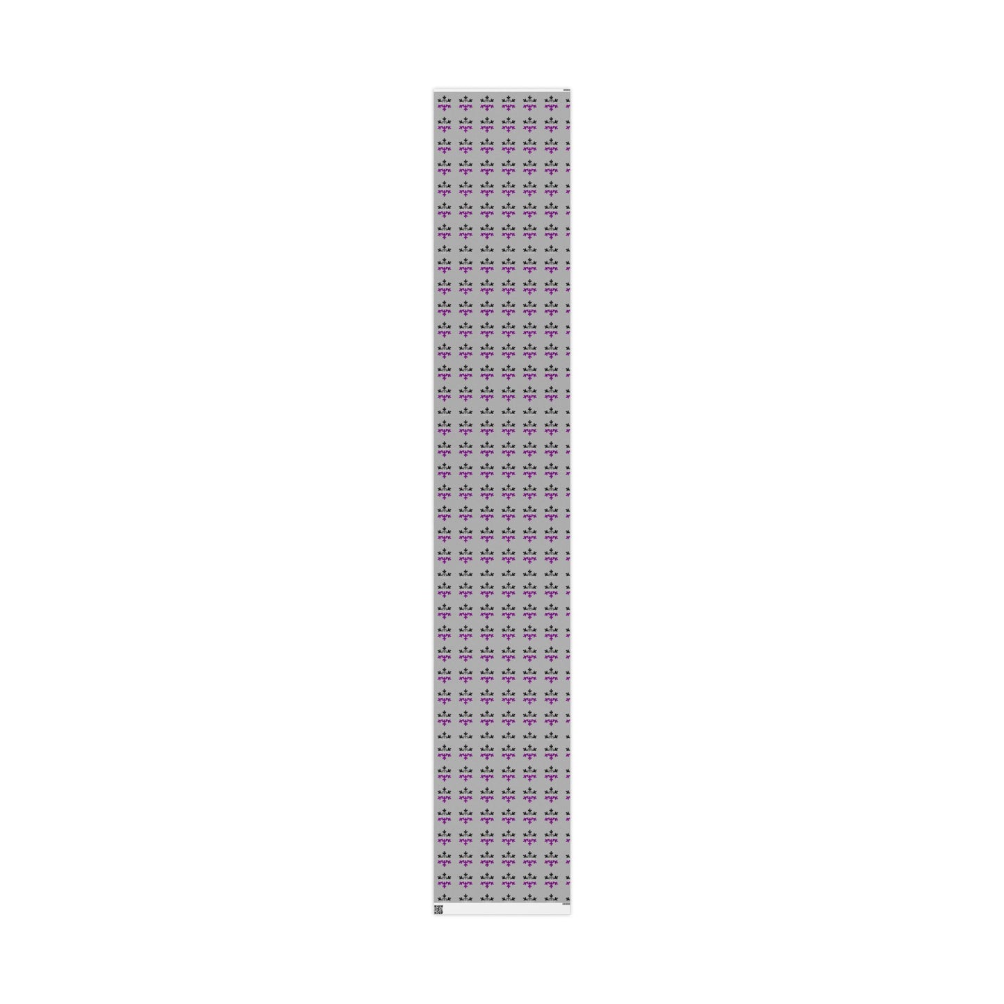 Asexual Pride Flag Snowflake Wrapping Paper - Multiple Sizes/Finishes