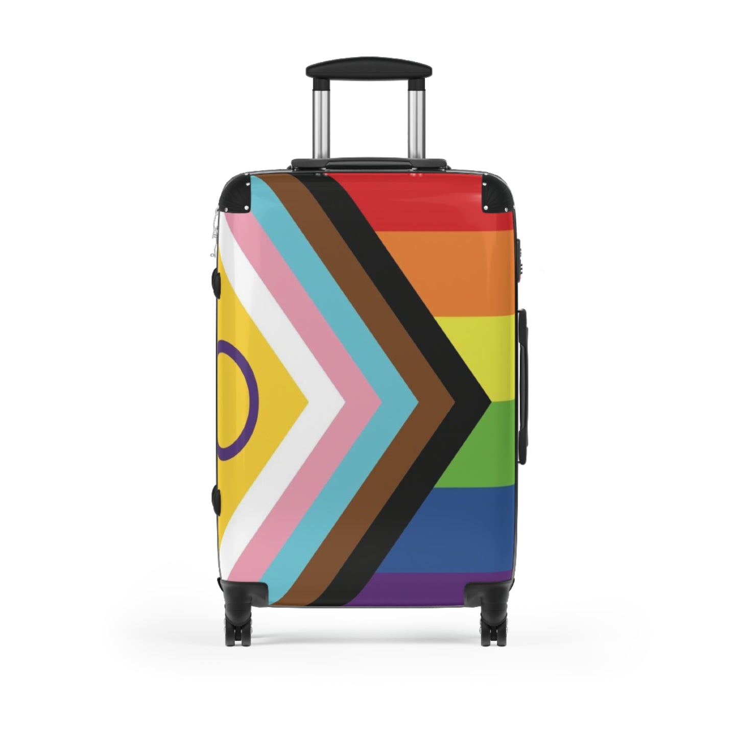 Inclusive Progress Pride Flag Roller Bag - Multiple Sizes