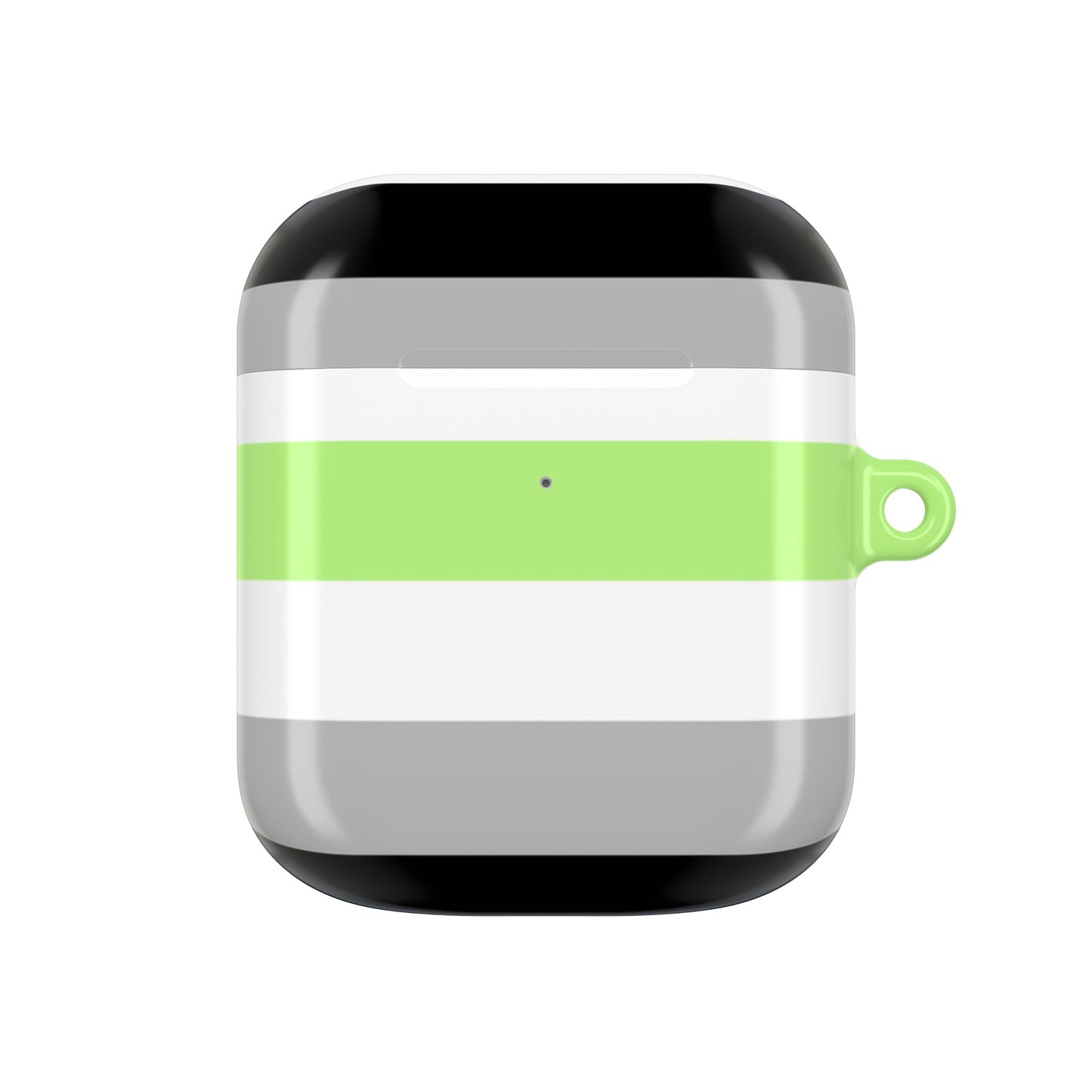 Agender Pride Flag AirPod Case - Multiple Generations