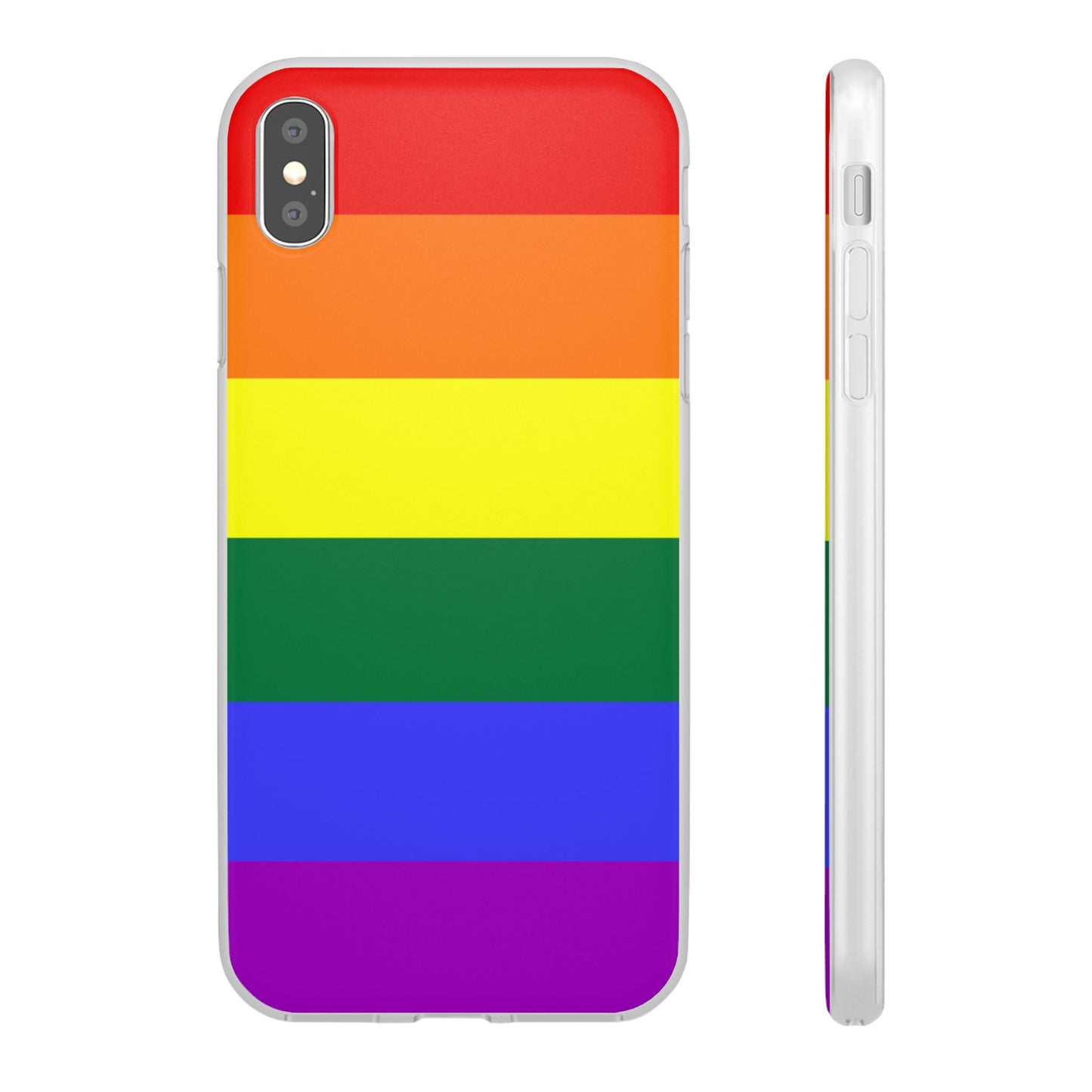 Rainbow Pride Flag iPhone Flexi Case - Multiple Generations
