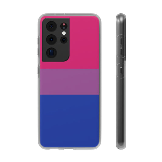 Bisexual Pride Flag Samsung Flexi Case - Multiple Generations
