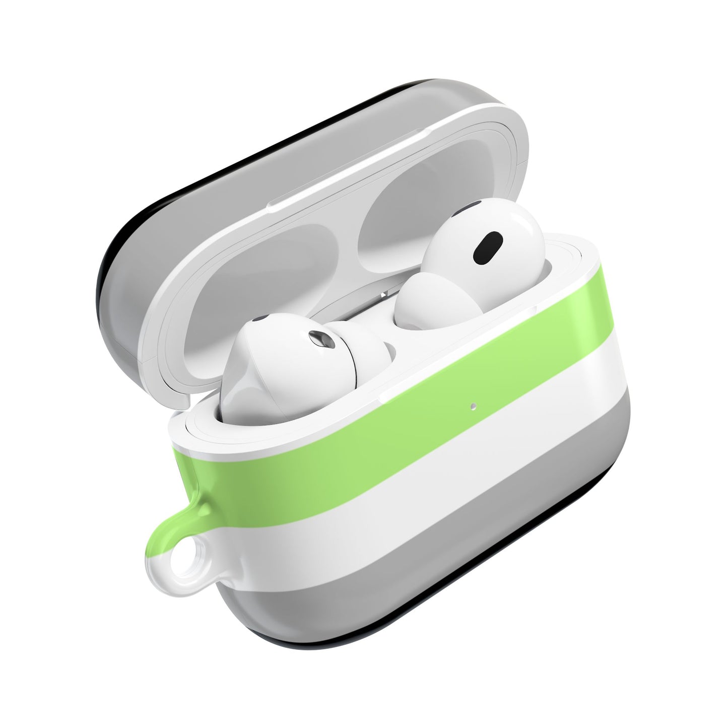 Agender Pride Flag AirPod Case - Multiple Generations