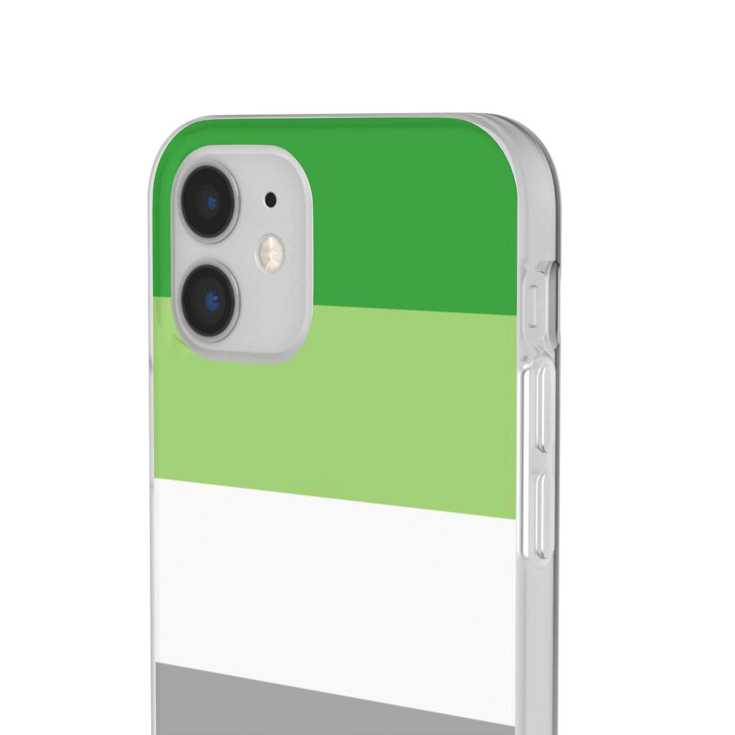Aromantic Pride Flag iPhone Flexi Case - Multiple Generations