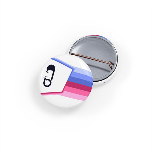 ABDL Fetish Flag Round Pin
