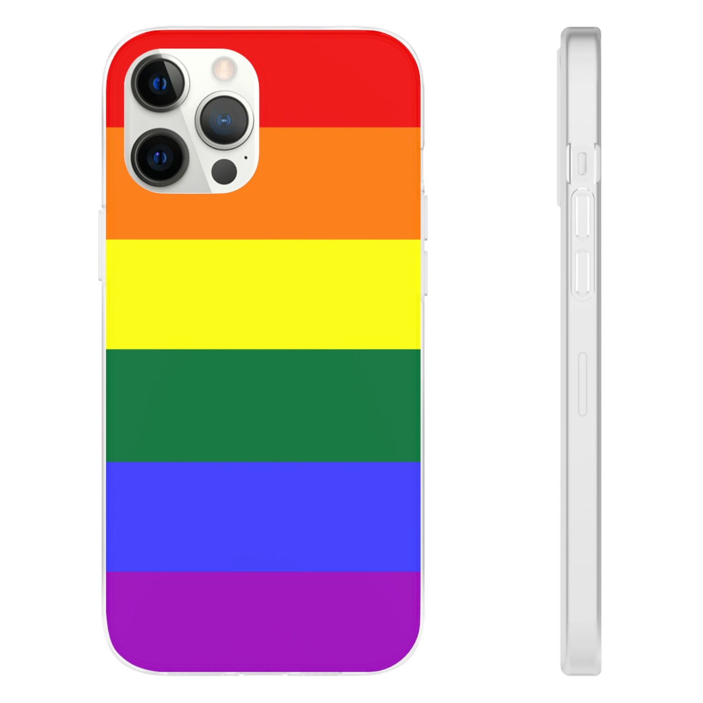 Rainbow Pride Flag iPhone Flexi Case - Multiple Generations