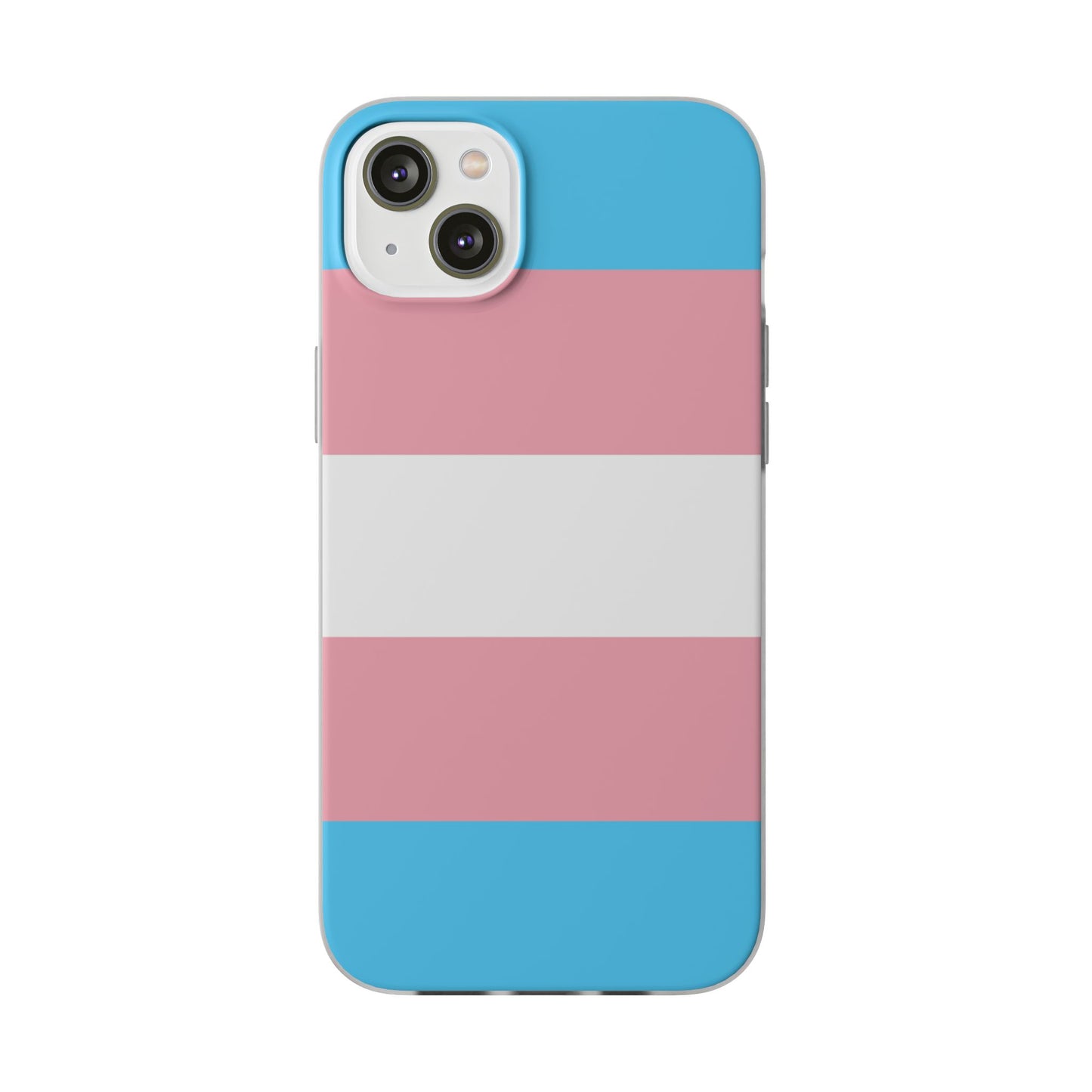 Transgender Pride Flag iPhone Flexi Case - Multiple Generations