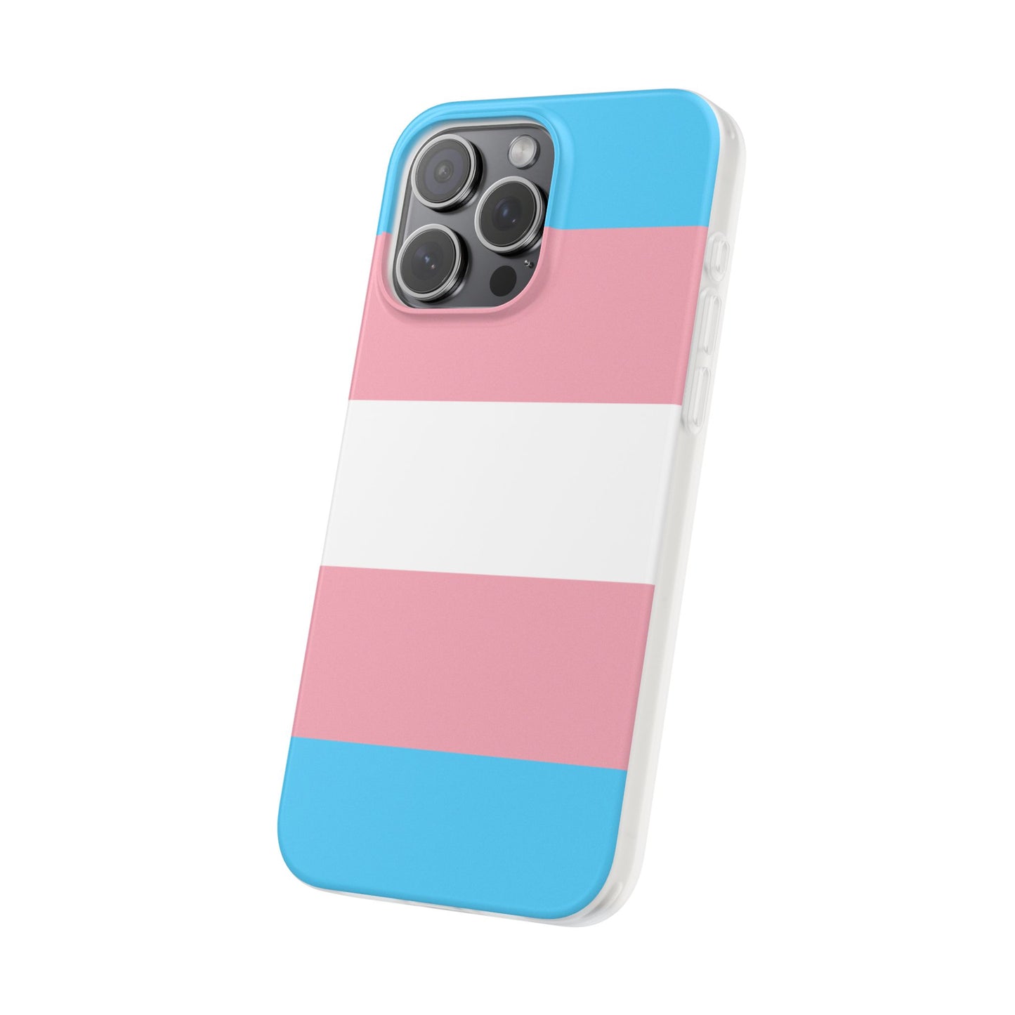 Transgender Pride Flag iPhone Flexi Case - Multiple Generations