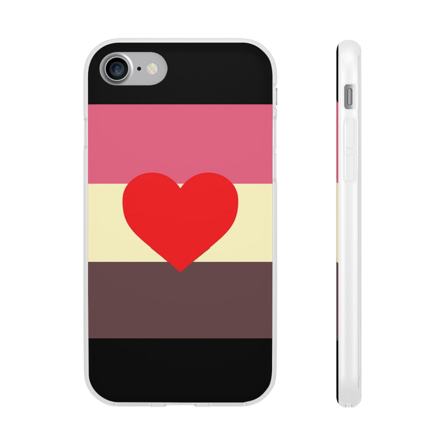 Fat Fetish Pride Flag iPhone Flexi Case - Multiple Generations