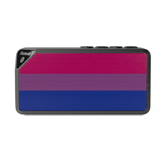 Bisexual Pride Flag Bluetooth Speaker
