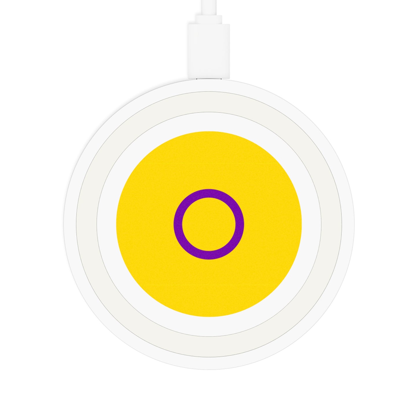 Intersex Pride Flag Wireless Charger