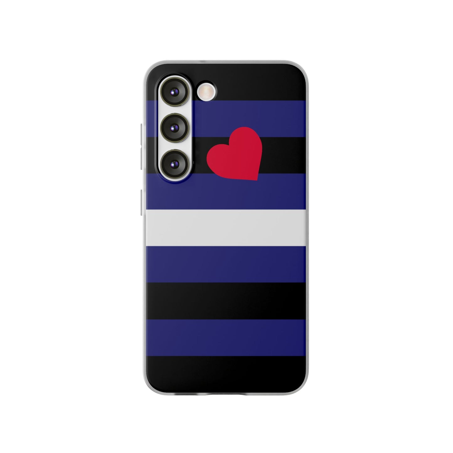 Leather Pride Flag Samsung Flexi Case - Multiple Generations