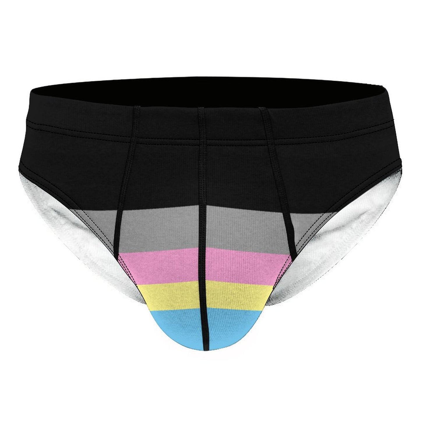 Polygender Pride Flag Briefs – Traditional Masculine Cut