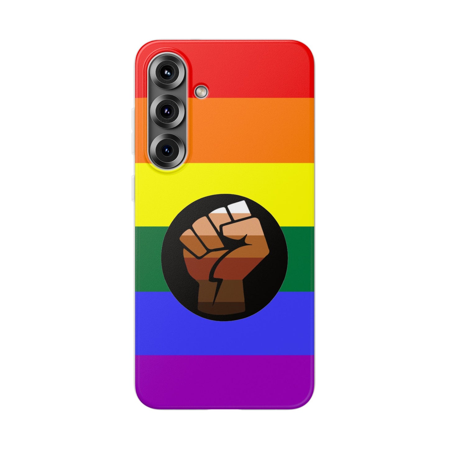 QPOC Pride Flag Samsung Flexi Case - Multiple Generations