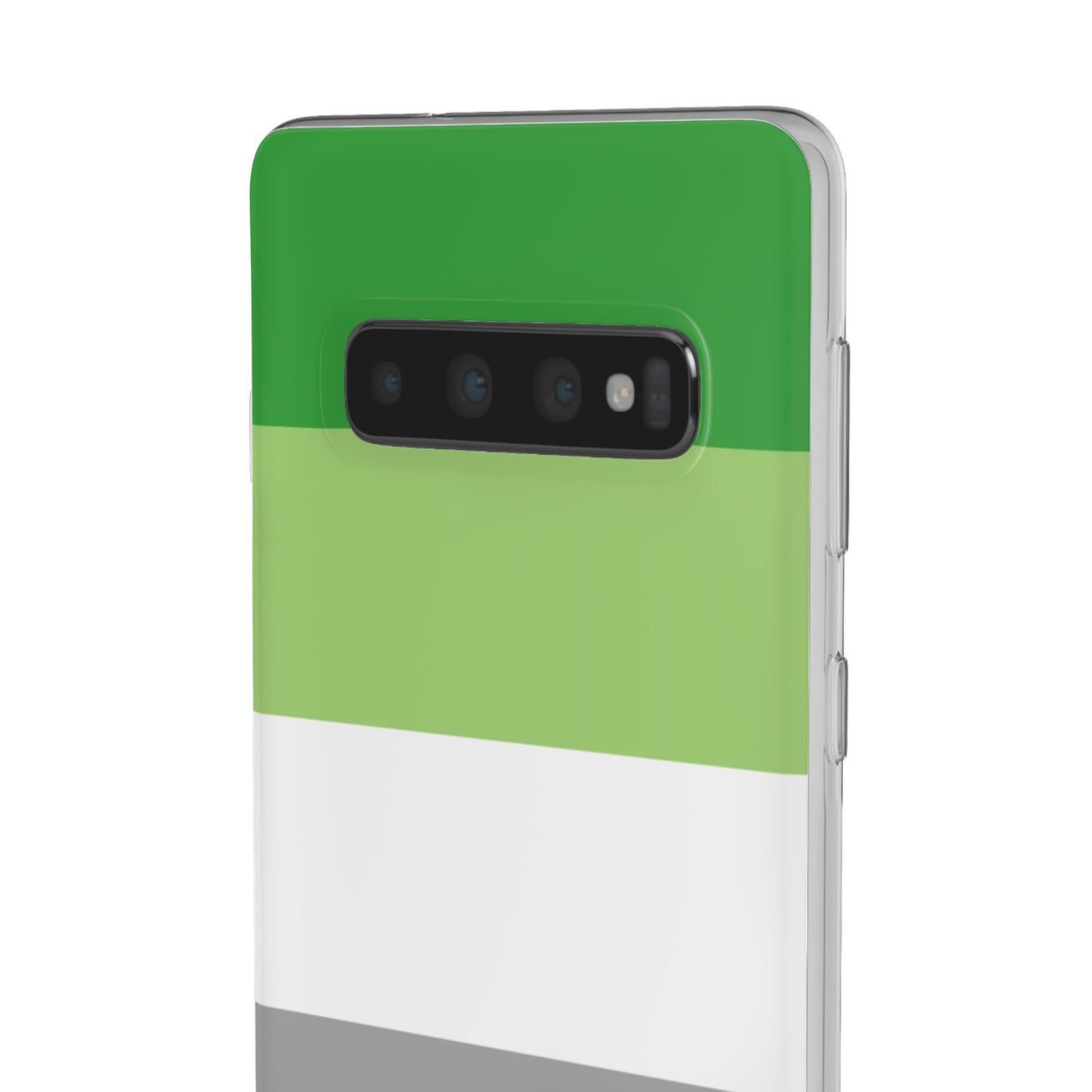 Aromantic Pride Flag Samsung Flexi Case - Multiple Generations
