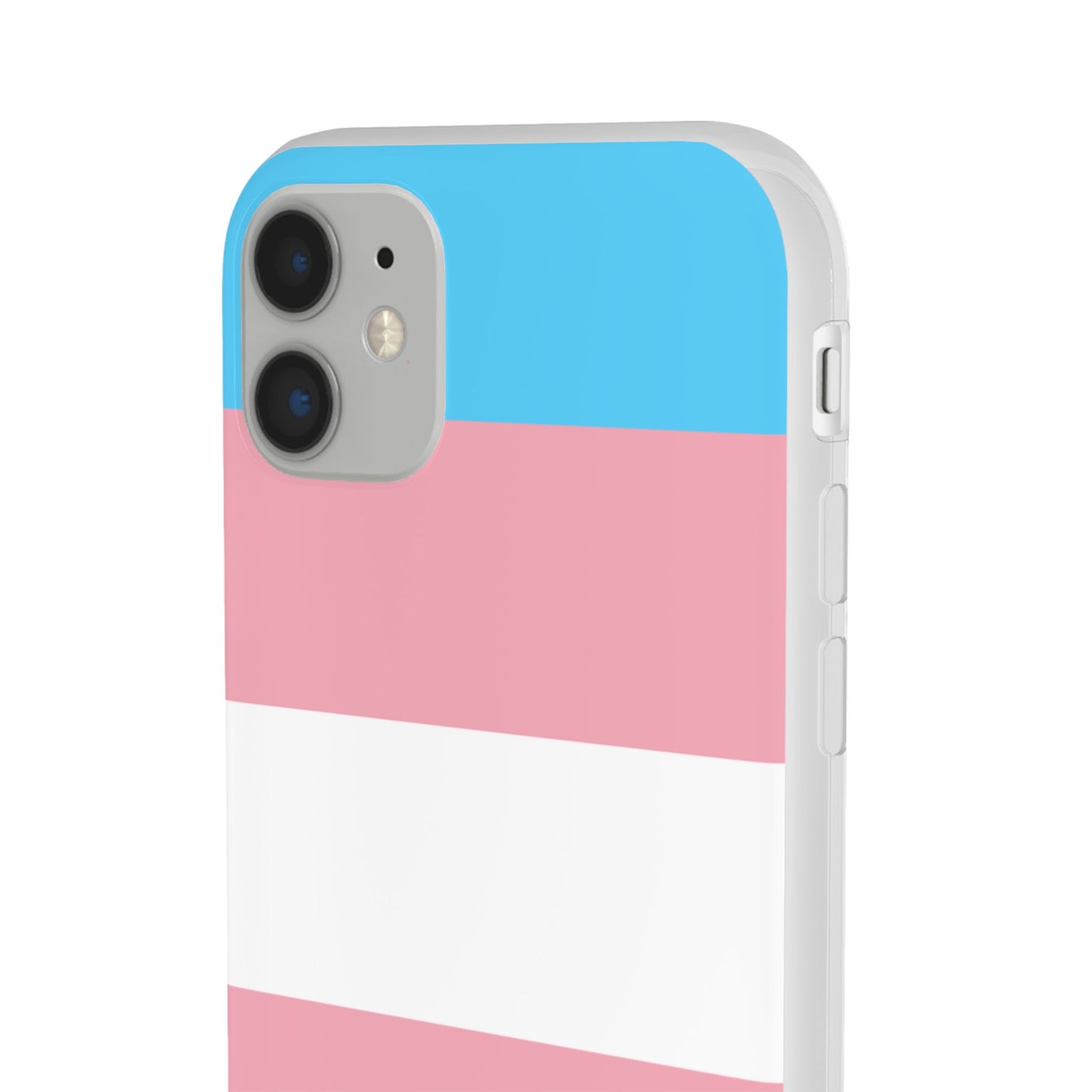 Transgender Pride Flag iPhone Flexi Case - Multiple Generations