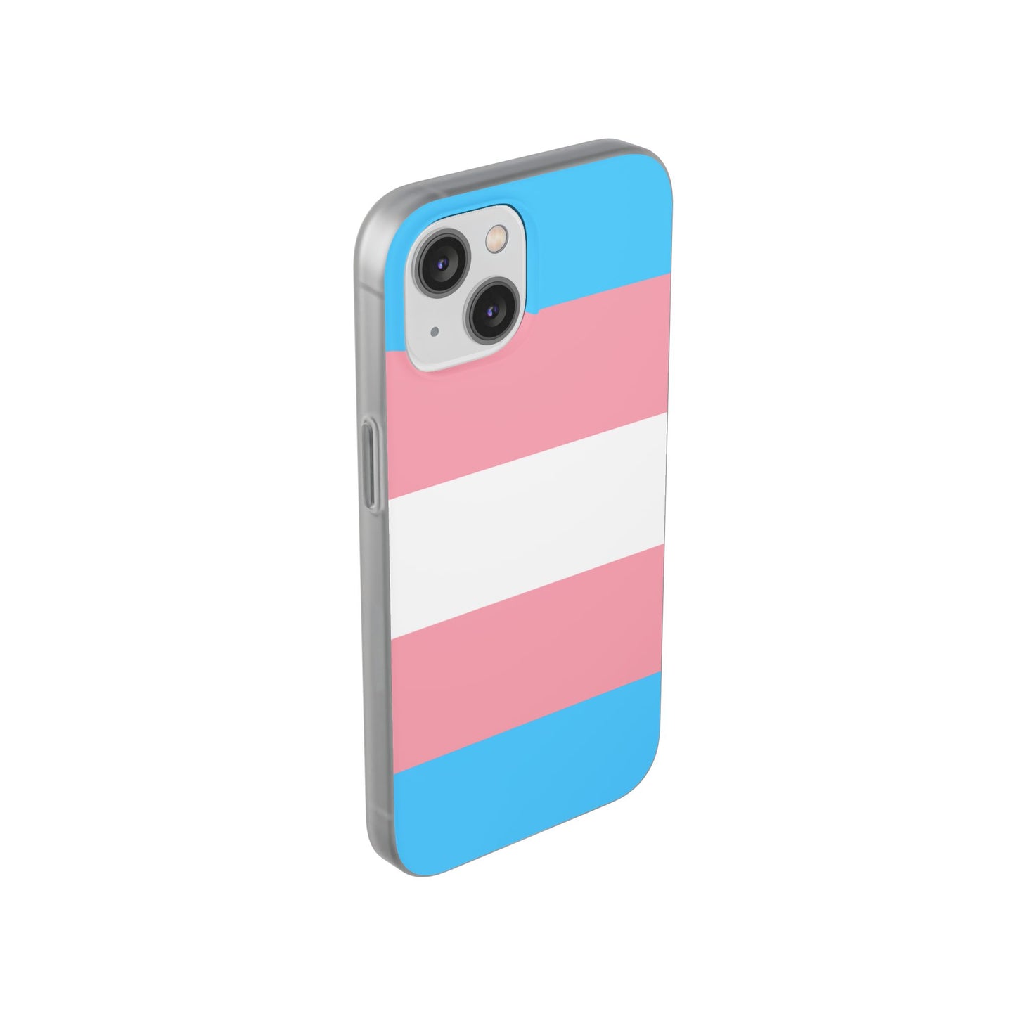 Transgender Pride Flag iPhone Flexi Case - Multiple Generations