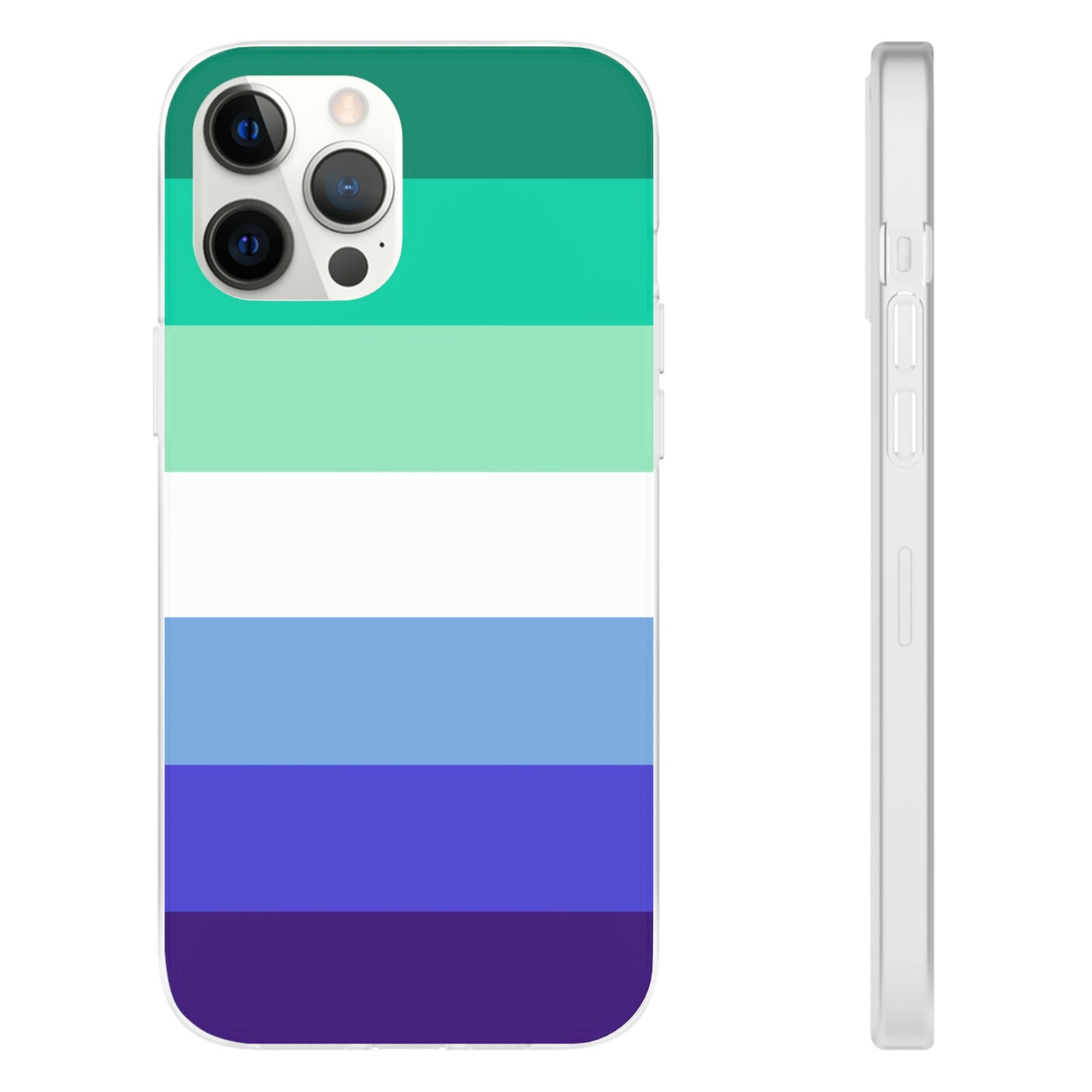 MLM Pride Flag iPhone Flexi Case - Multiple Generations