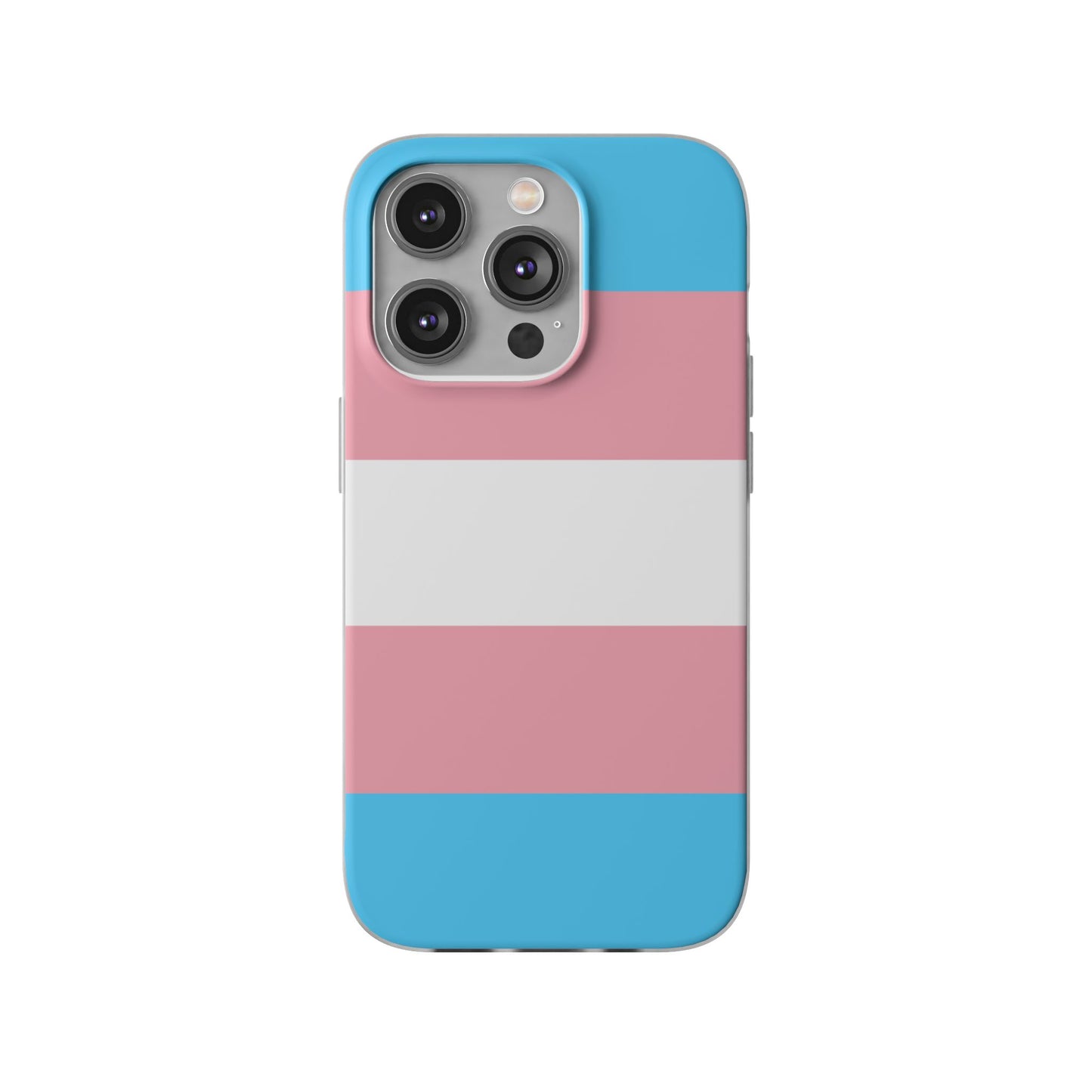 Transgender Pride Flag iPhone Flexi Case - Multiple Generations