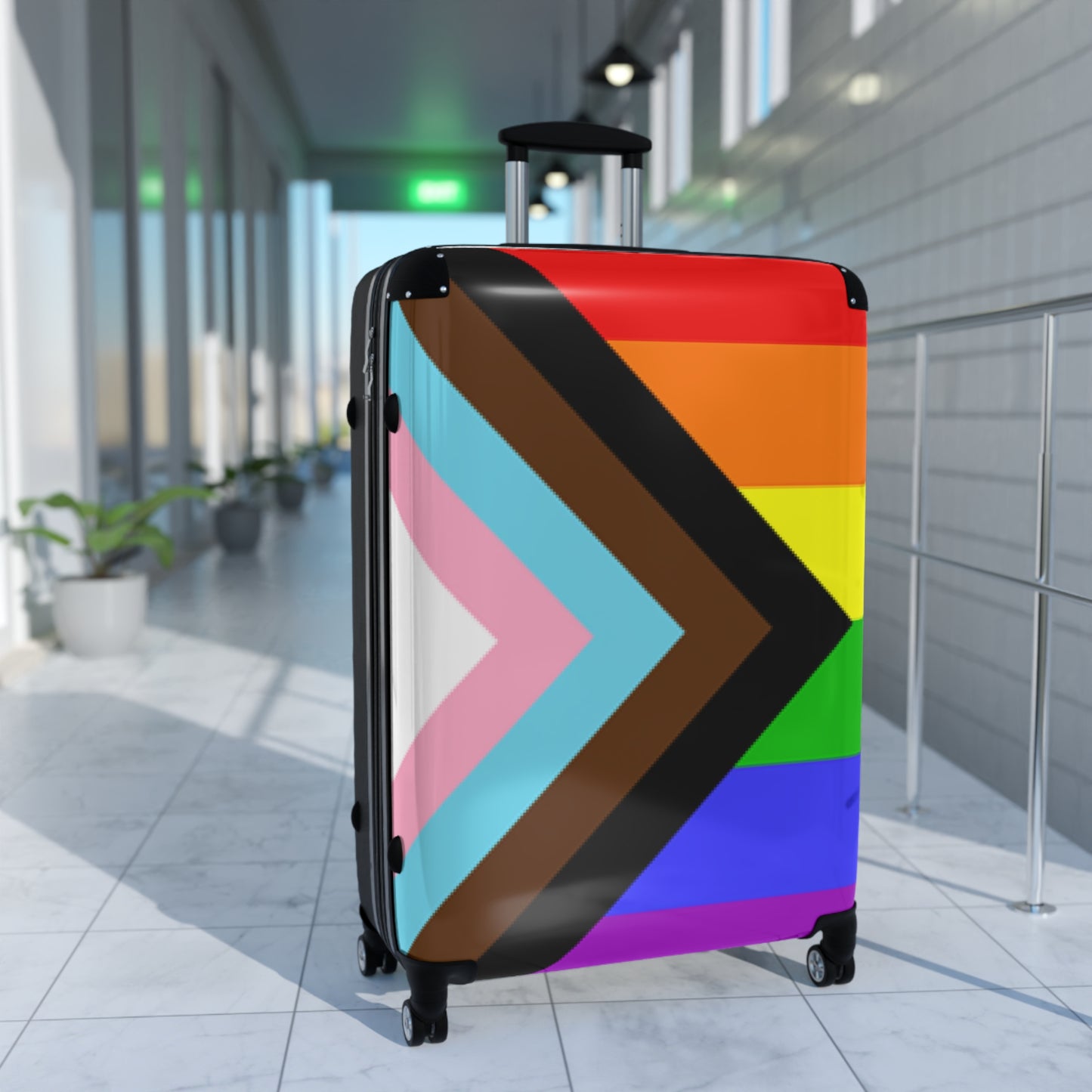 Progress Pride Flag Roller Bag - Multiple Sizes