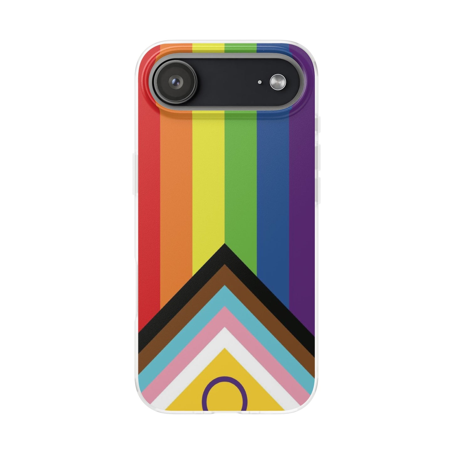 Inclusive Progress Pride Flag iPhone Flexi Case - Multiple Generations