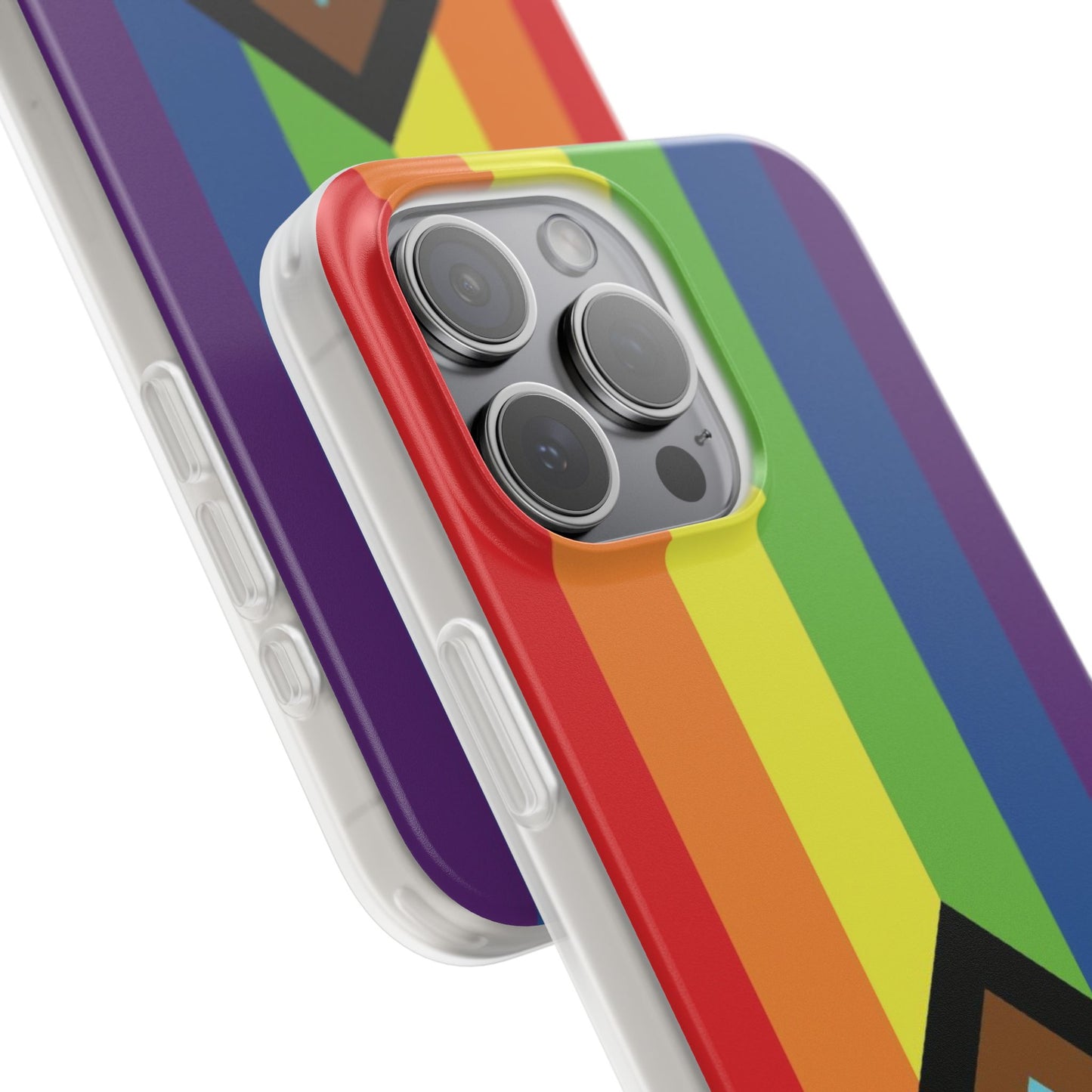 Inclusive Progress Pride Flag iPhone Flexi Case - Multiple Generations
