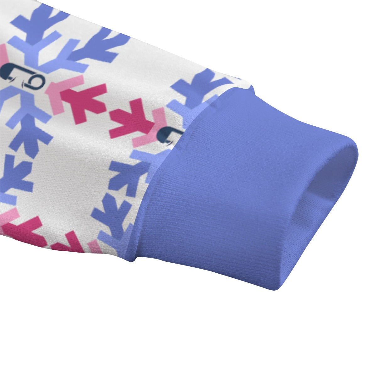 ABDL Pride Flag Snowflake Knitted Fleece - All Genders
